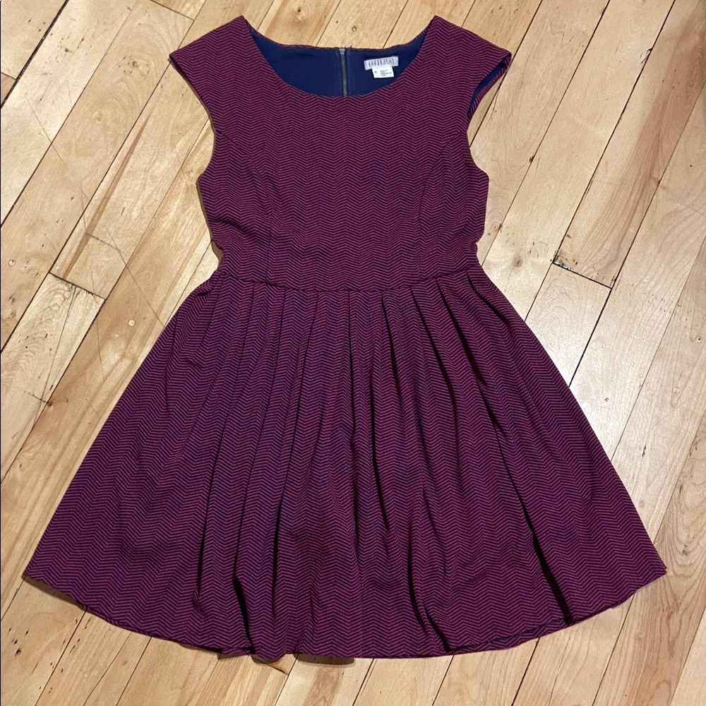 Urban Outfitters Cooperative Chevron Skater Dress